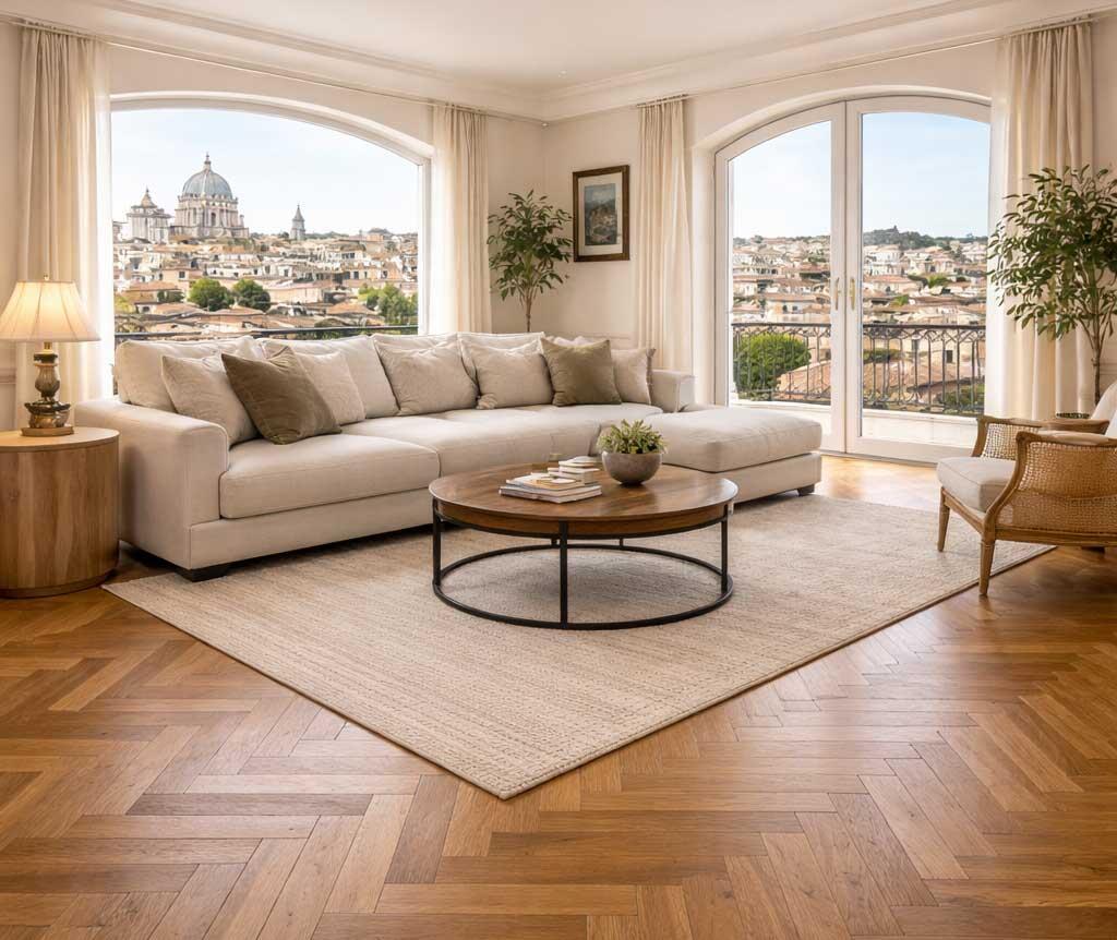 posa parquet prefinito roma